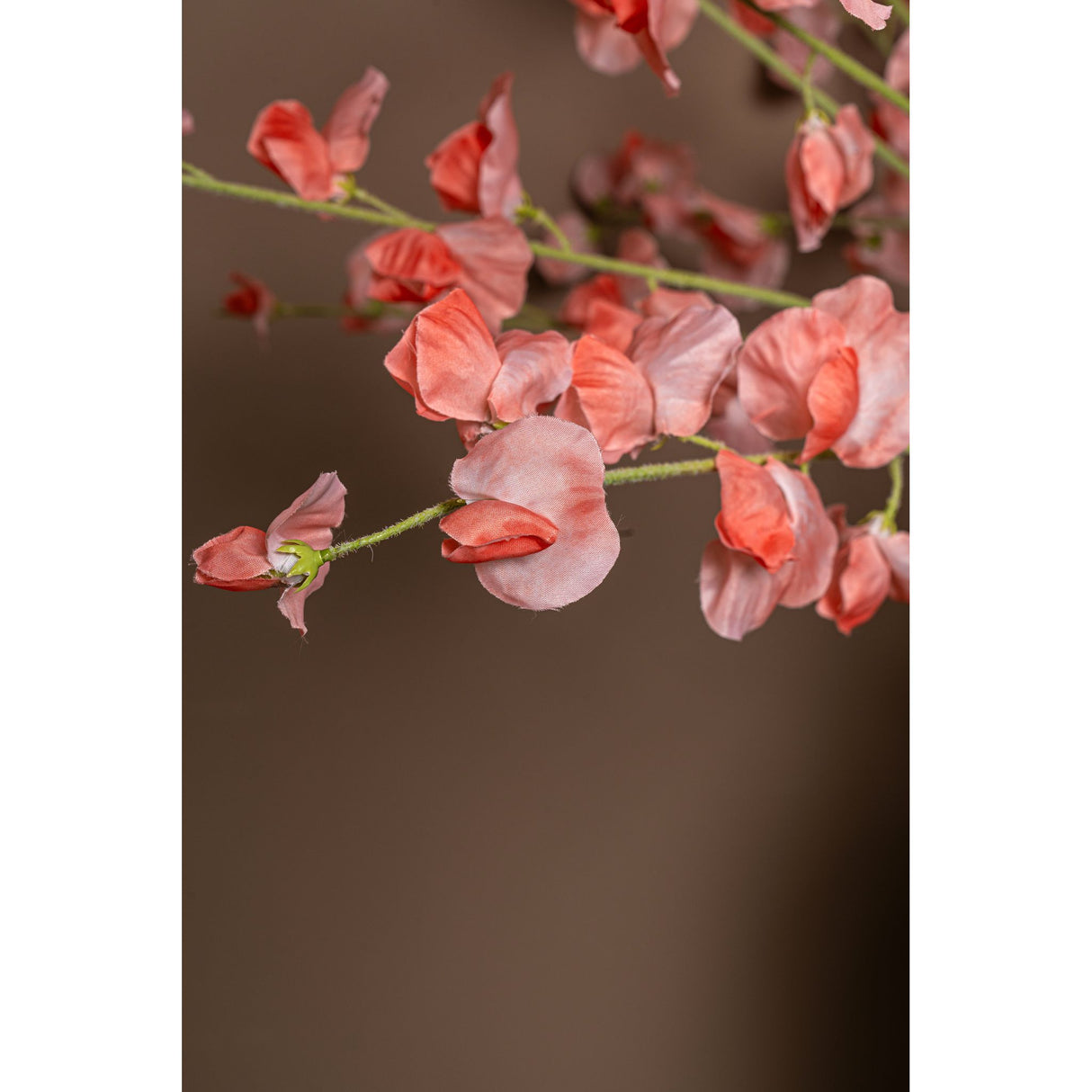 Gartenblume -Hellrosa Duftwicke Spray, Polyesterstoff, Halbhändig gefertigt | PTMD