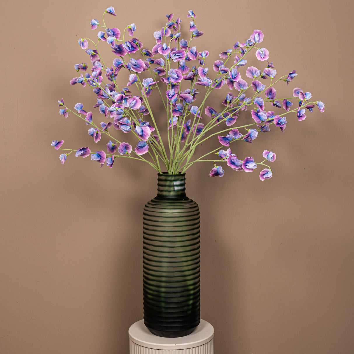 Gartenblume - Grüne Scabiosa Spray, Stoff, Kunststoff | PTMD