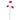 Gartenblume - Burgunderrote Spinnenblume Spray, Polyesterstoff, Halbhändig gefertigt | PTMD