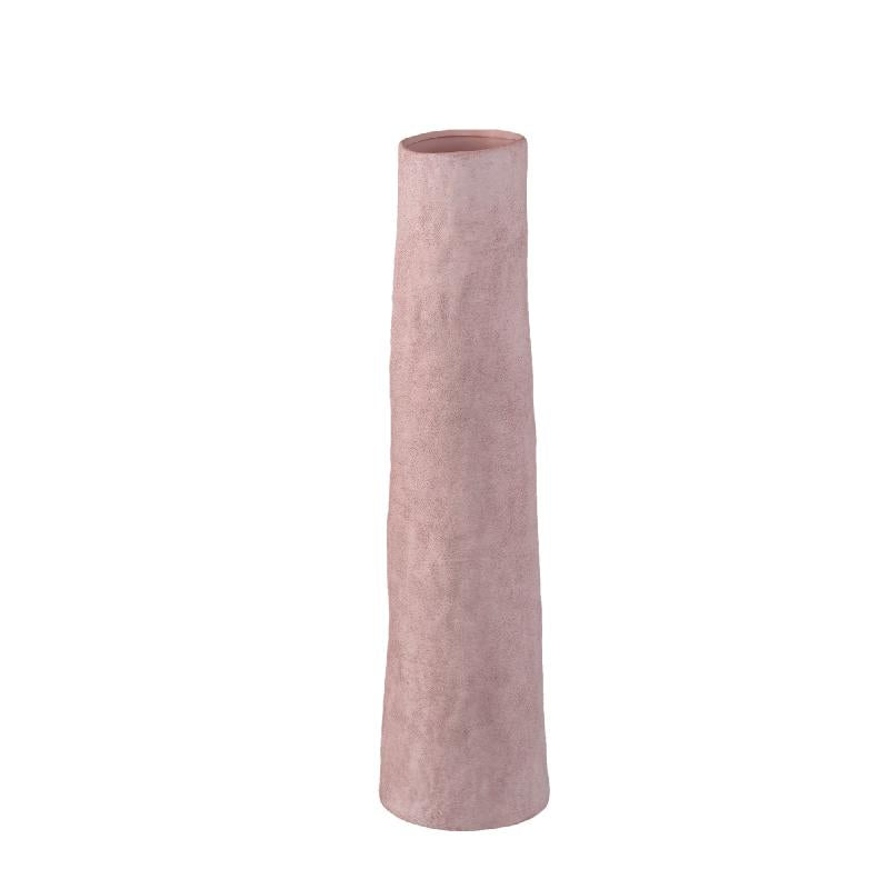 Vase – Straight shape, Pink color, Ceramic material, L – Ardala | PTMD