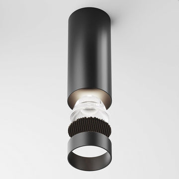 Deckenleuchte Schwarze Aluminium - Oberfläche – Focus LED | Maytoni - Esszett Luxury | Stilvolles Wohnen mit Charakter