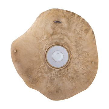 Wandpaneel – Stein Design, Aluminium Material, Beige, L – Rella | PTMD