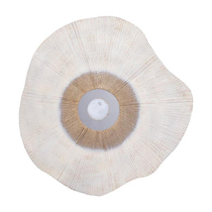 Wandpaneel – Stein Design, Aluminium Material, Beige, L – Rella | PTMD