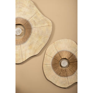 Wandpaneel – Stein Design, Aluminium Material, Beige, S – Rella | PTMD