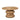 Couchtisch – Geriffeltes Design, Mangoholz, Runde Form, Natur – Keven | PTMD