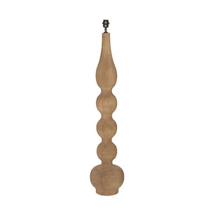 Stehlampe – Glattes Design, Runde Form, Mangoholz, Natur – Altus | PTMD