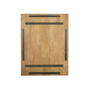 Wandpaneel – Natürliches Design, Rechteckige Form, Mangoholz Material, Natur, S – Mattin | PTMD