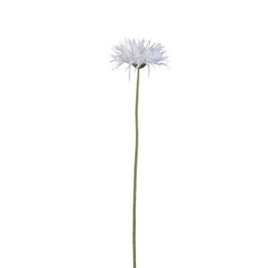 Gartenblume - Weiße Gerbera, Polyesterstoff, Eisenmetall, Kunststoff | PTMD