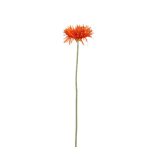 Garden Flower - Orange Gerbera, Polyester Fabric, Iron Metal, Plastic | PTMD