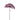 Artificial Branch – Purple Angelica Spray, Iron Metal, PE Plastic, Semi-Handcrafted | PTMD