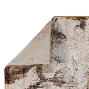 Teppich – Antikes Design, Rechteckige Form, Dunkelbraune Oberfläche, S – Mirle | PTMD