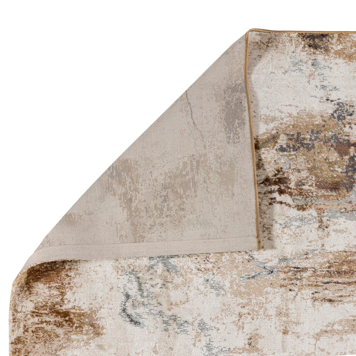 Teppich – Antikes Design, Rechteckige Form, Dunkelbraune Oberfläche, L – Mirle | PTMD