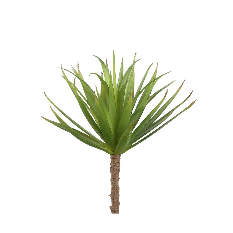 Kunstpflanze - Grüne Yucca Pick, Kunststoff, Halbhändig gefertigt | PTMD