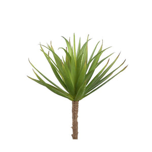 Kunstpflanze - Grüne Yucca Pick, Kunststoff, Halbhändig gefertigt | PTMD