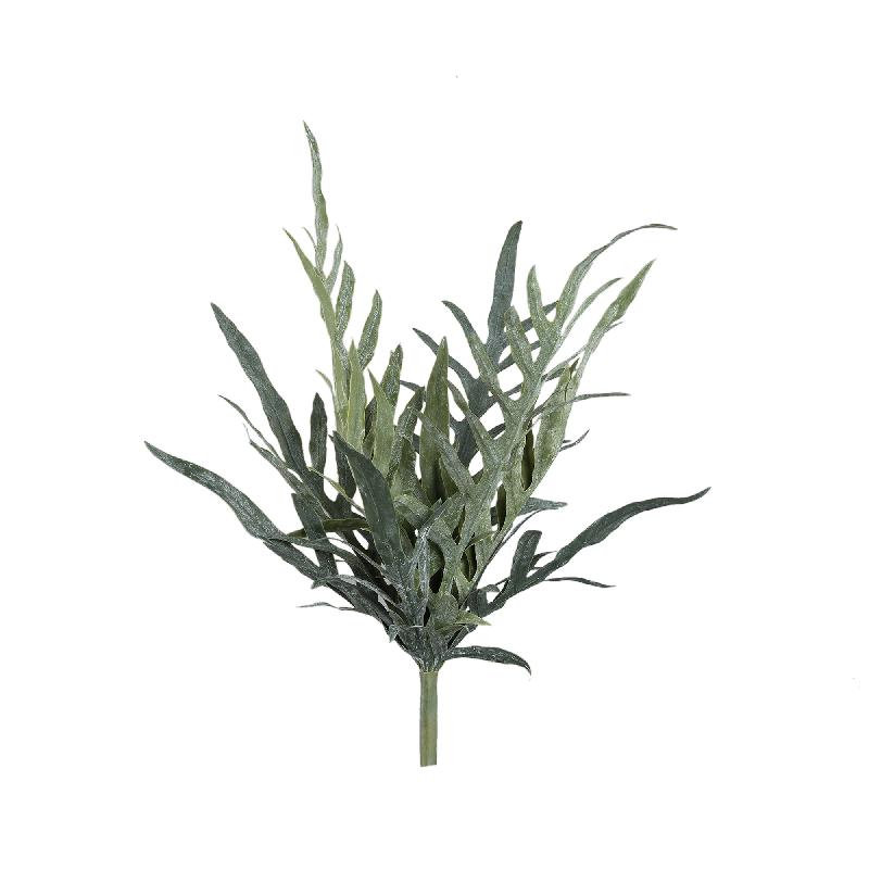 Fern Plant - Dark Green Artificial Java Fern Bush, S | PTMD