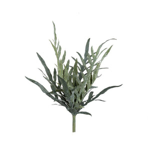 Fern Plant - Dark Green Artificial Java Fern Bush, S | PTMD