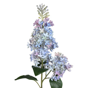 Garden Flower - Blue Lilac Spray Flower, Plastic | PTMD