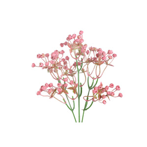 Artificial Branch – Pink Gypsophila Spray Plastic | PTMD