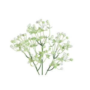 Artificial Branch – White Gypsophila Plastic Spray | PTMD