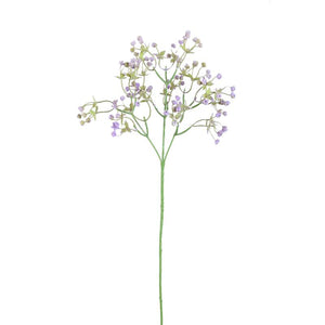 Kunstzweig – Lila Gypsophila-Spray aus Kunststoff | PTMD