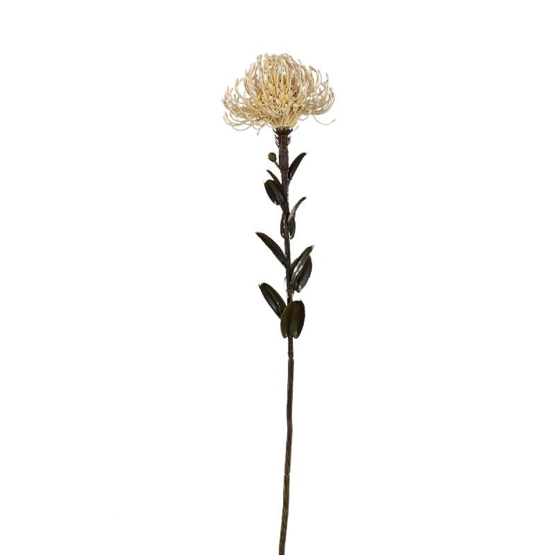 Gartenblume - Creme Nutan Blumenstiel, Metall, Kunststoff, leinwand| PTMD