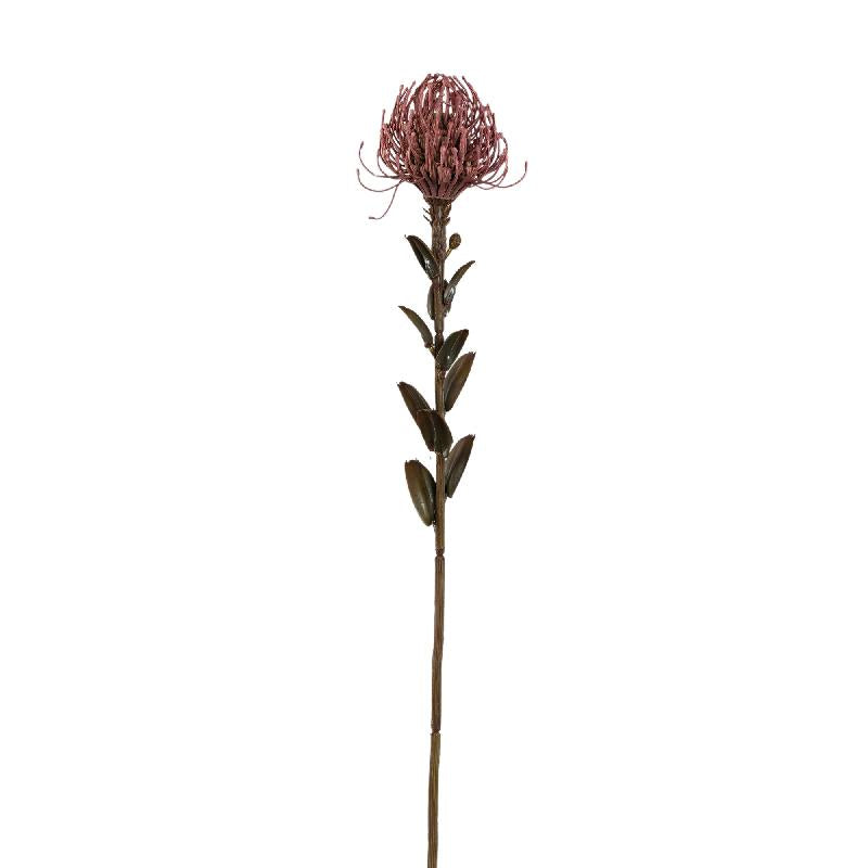 Garden flower - Pink Nutan flower stem, metal, plastic, canvas | PTMD