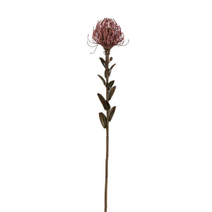 Garden flower - Pink Nutan flower stem, metal, plastic, canvas | PTMD