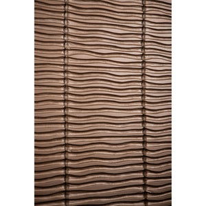 Wall Panel – Wave Stripe Layer Design, MDF Construction, Bronze Tone, Textured Surface, S – Seline | PTMD