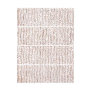 Wandpaneel – Wellenmuster Design, Rechteckige Form, MDF Material, Weiß, S – Seline | PTMD