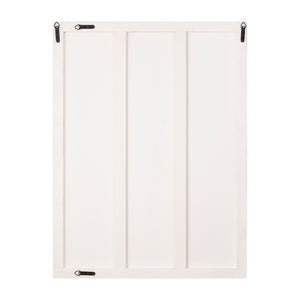 Wandpaneel – Gerahmtes Design mit Glas, MDF Konstruktion, Bronze Farbton, Dekorative Struktur, L – Sierre | PTMD
