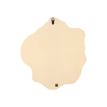 Wall Panel – Wavy Organic Design, MDF Construction, Beige Hue, Textured Surface, S – Abbie | PTMD