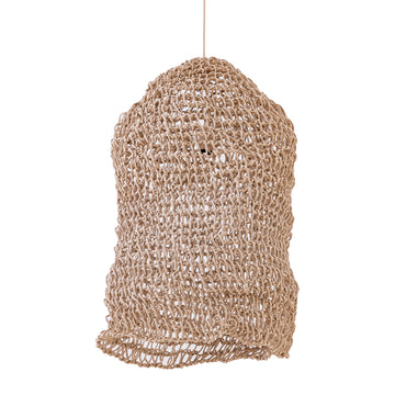 Hängelampe – Seildesign, Offene Form, Papiermaterial, Natur – Dayo | PTMD