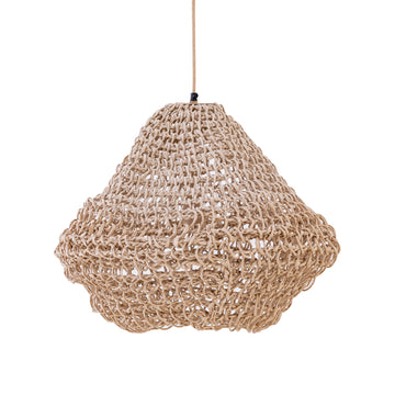Hängelampe – Seildesign, Kugelform, Papiermaterial, Natur, S – Dayo | PTMD
