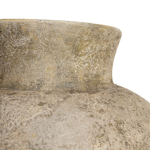 Pot – beige surface, tall shape, jug-look – Gisel | PTMD