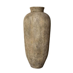 Pot – beige surface, tall shape, jug-look – Gisel | PTMD