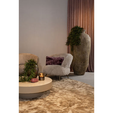Topf – Krugform Design, Hohe Form, Faserzement Material, Creme – Gisel | PTMD