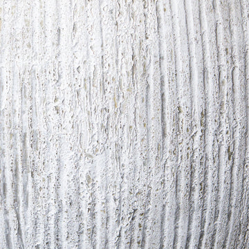 Pot – cream surface, striped pattern, large shape – Yolenda | PTMD