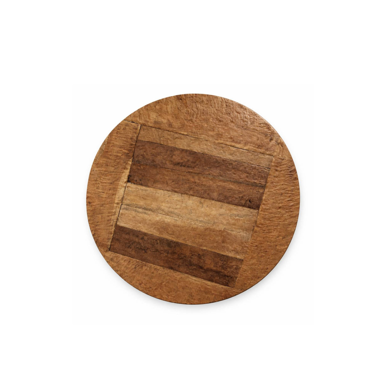 Wall panel - Teak wood surface, Round shape, Pierced structure, S - Roch | PTMD