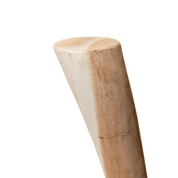 Statue – Gebogenes Design, Dekorative Form, Teakholz Material, Natur – Rush | PTMD