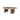 Couchtisch – Versteinertes Holz, Messinggestell, Organische Form, Natur – Yoel | PTMD