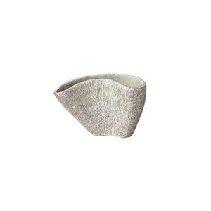 Vase – Creme Farbe, Organisches Design, Zement Material, S – Destri | PTMD