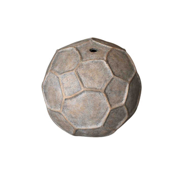 Vase – Beige Color, Circle Design, Cement Material, L – Julis | PTMD