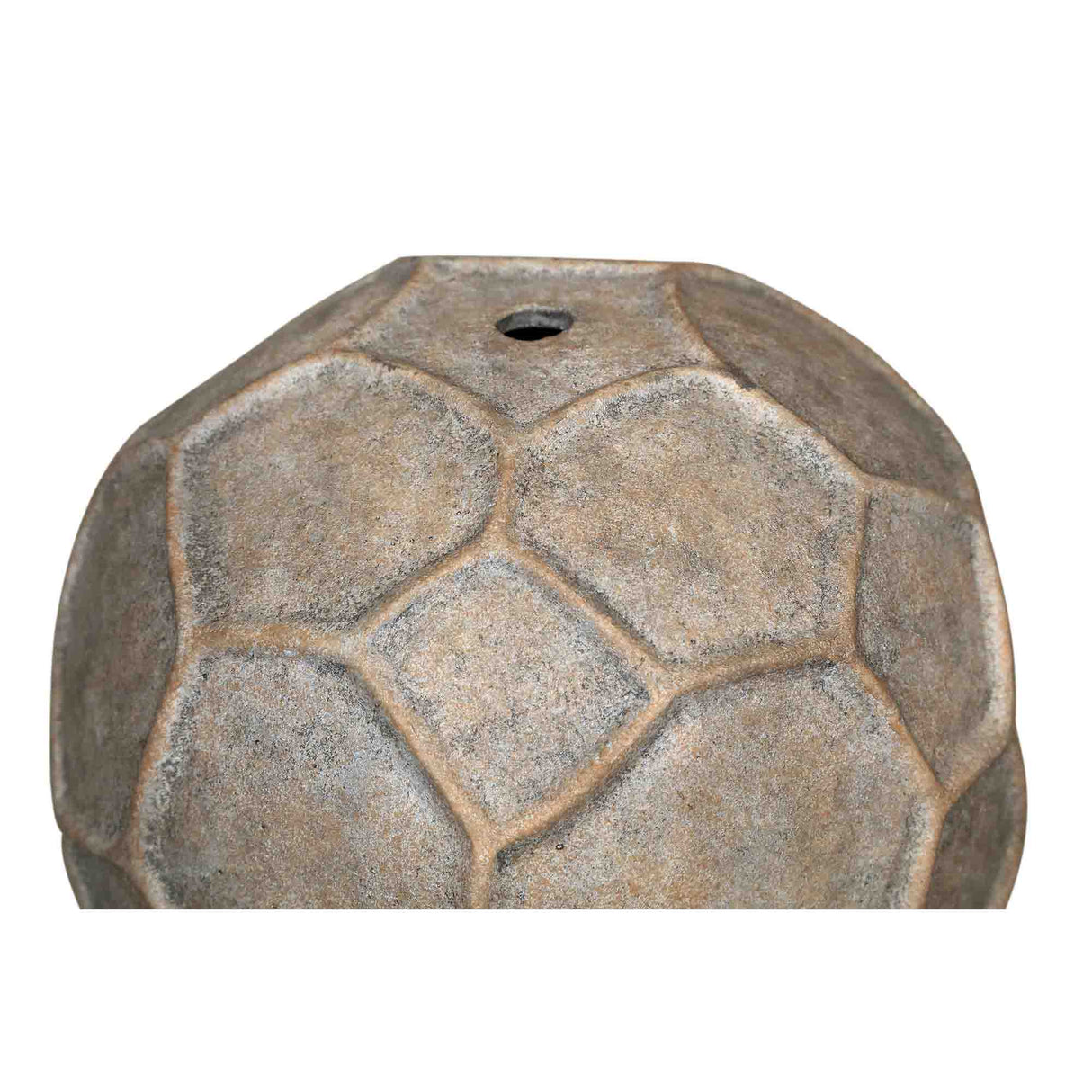 Vase – Beige Farbe, Kreis Design, Zement Material, L – Julis | PTMD