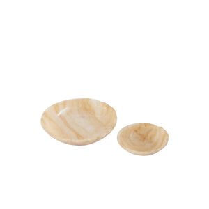 Schale – Onyx Stein, Runde Form, Polierte Oberfläche, L – Draya | PTMD
