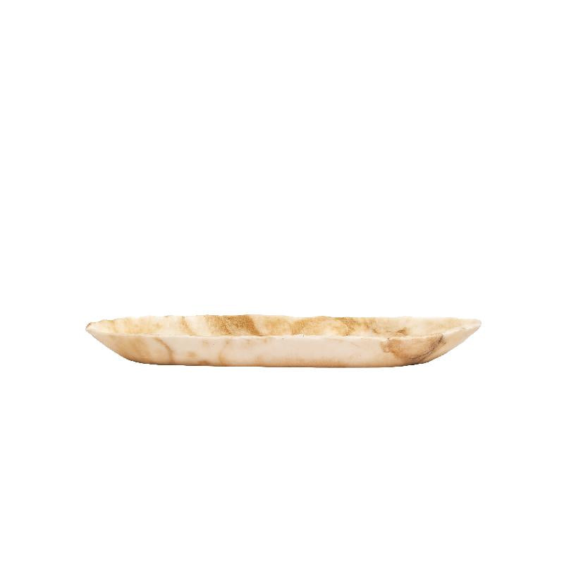 Schale – Onyx Stein, Ovale Form, Polierte Oberfläche, L – Draya | PTMD