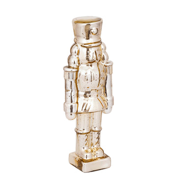 Statue – Goldenes Glas, Nussknackerform, Glänzende Oberfläche, L – Breyen | PTMD