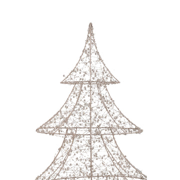LED-Weihnachtsbaum – Goldfarben, Perlendekor, Größe XL - Misk | PTMD
