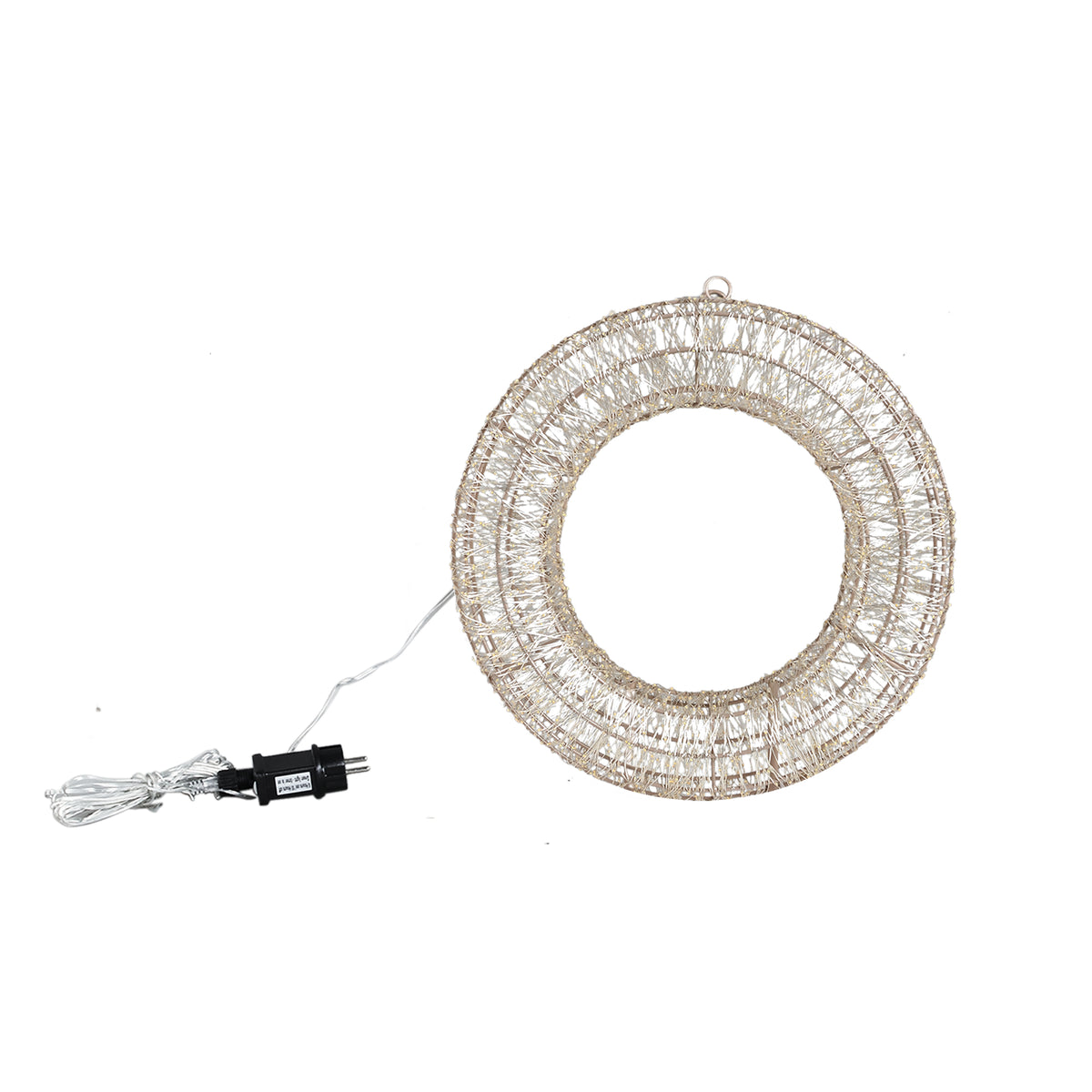 LED-Kranz – Champagnergold, zum Aufhängen, Größe XS - Lexis | PTMD