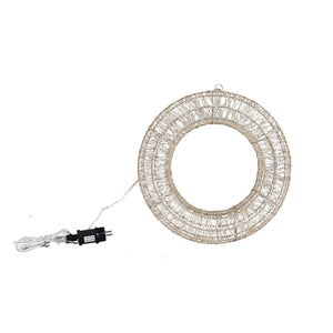LED-Kranz – Champagnergold, zum Aufhängen, Größe XS - Lexis | PTMD
