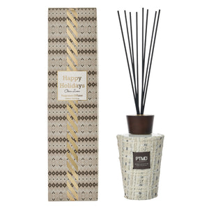 Raumduft-Diffuser – Weißes Glas, Holzstäbchen, 1000 ml | PTMD